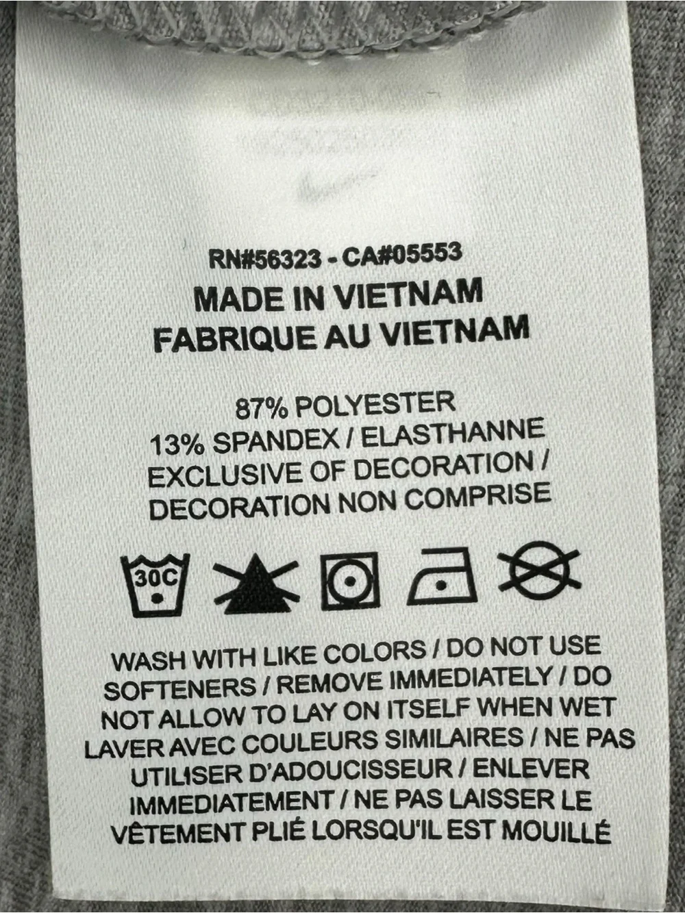 Nike authentic dri